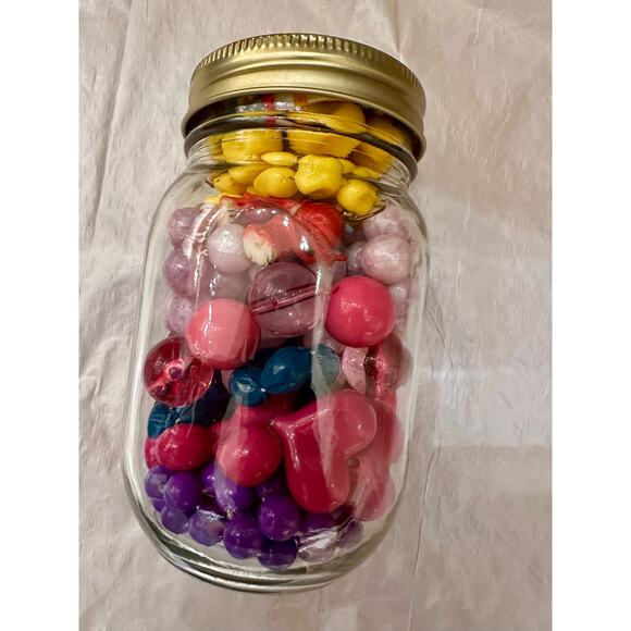Mystery Jewelry Jar - Kidcore Party Girl Bold Colorful 12 Pieces - Picture 3 of 8